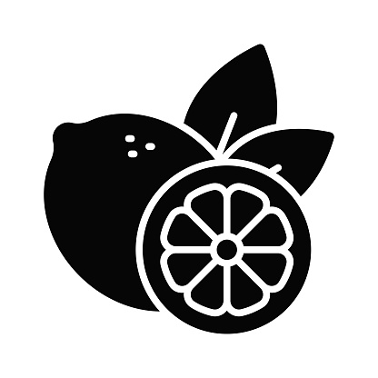 An icon of lemon in modern design style, trendy vector