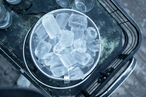 istock Several ice cubes in the ice bucket 1869735791
