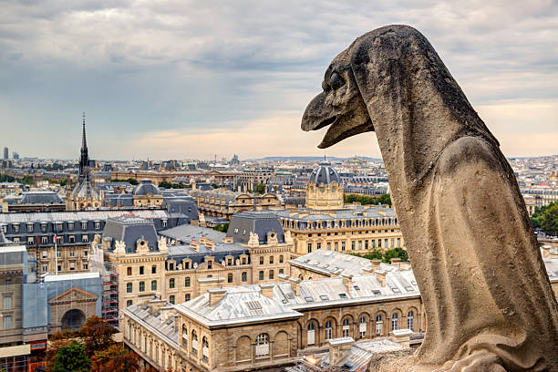 istock Chimera of Notre Dame de Paris 186975199