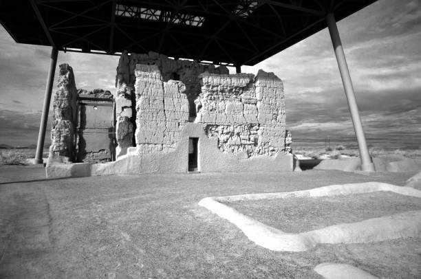 istock Casa Grande National Monument Monochrome 1869776719