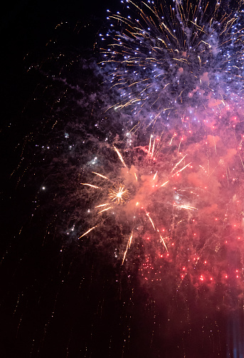A night of fireworks celebration
