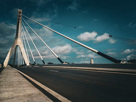 The Cocody bridge connecting the plateau commune to Cocody (Abidjan, Ivory Coast)