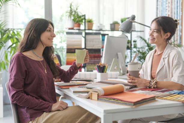 istock Designers having a coffee break together 1869818834