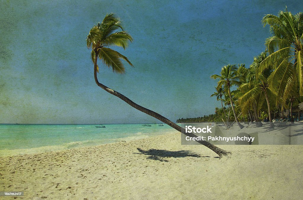 grunge beach - Foto stock royalty-free di Acqua