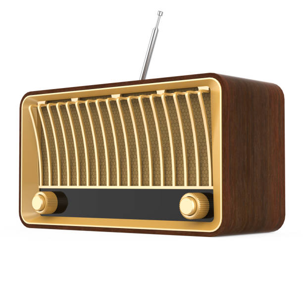 istock Vintage Radio Isolated 1869829654