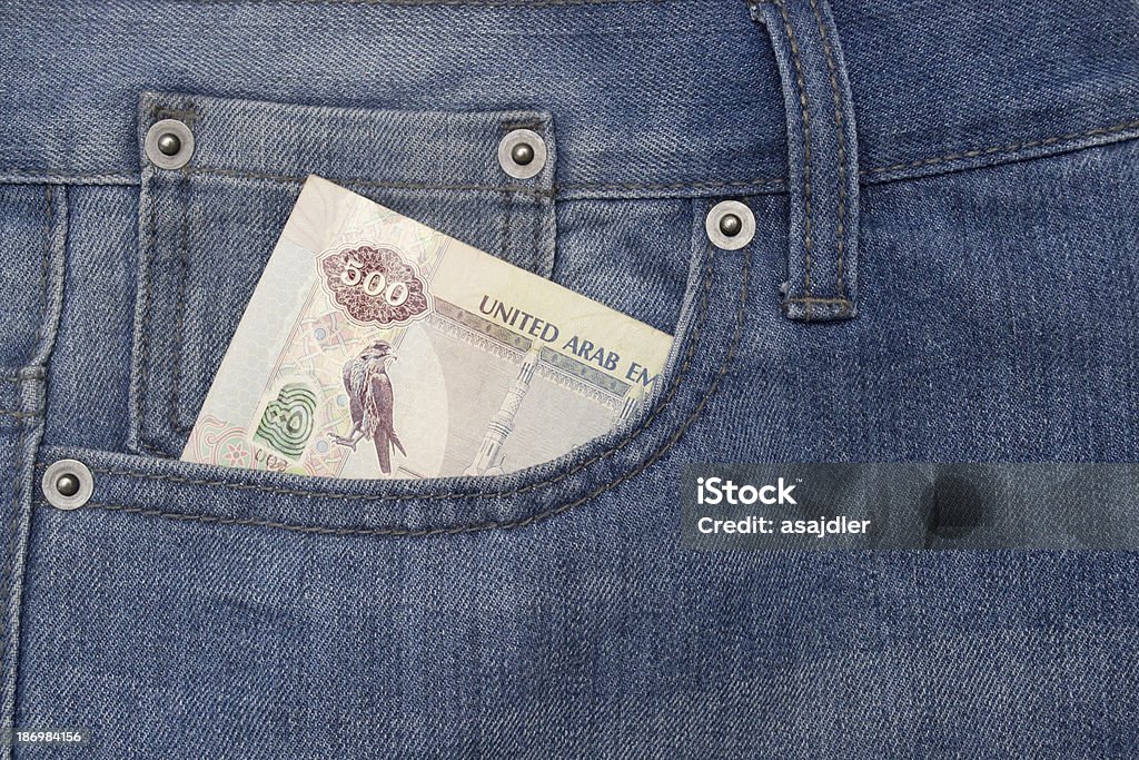 Tasche mit Geld - Lizenzfrei Alt Stock-Foto