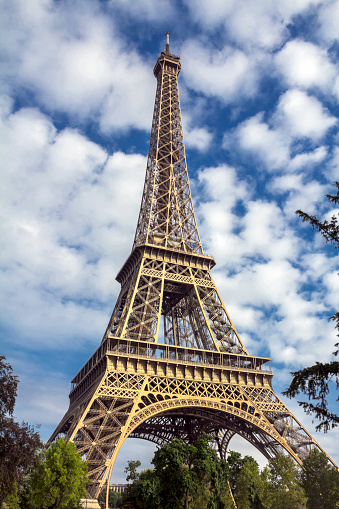 The Eiffel Tower in Paris, France