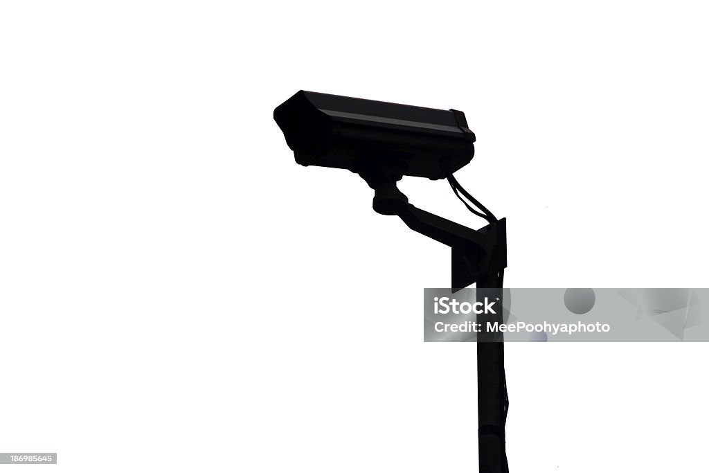 Camera Storage Shadowing Cctv Security Camera In The Shadow Stock Photo - Download Image Now ...