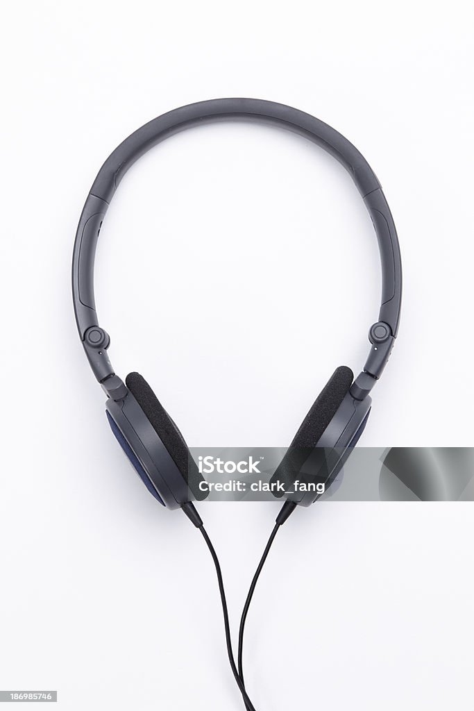 Moderne tragbarer audio-Kopfhörer isoliert auf weißem Hintergrund - Lizenzfrei Accessoires Stock-Foto