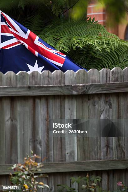 Australian Na Podwórku Pride - zdjęcia stockowe i więcej obrazów Flaga Australii - Flaga Australii, Ogródek przydomowy, Australia