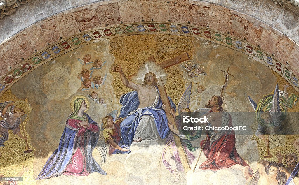 Mosaico de Jesus - Foto de stock de Aire libre libre de derechos