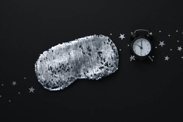 istock Concept of insomnia or bad sleep, top view 1869866029