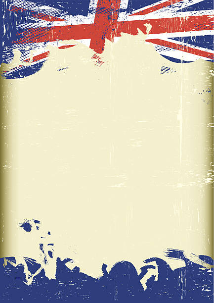 グランジの英国国旗 - british flag backgrounds england english flag点のイラスト素材／クリップアート素材／マンガ素材／アイコン素材