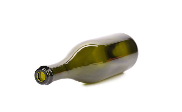 istock Empty bottle of olive oil 186987442