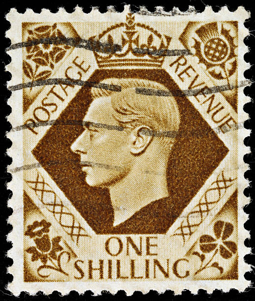 istock British King George VI Postage Stamp 186988785