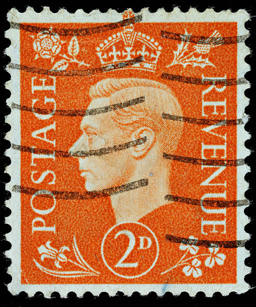 istock British King George VI Postage Stamp 186988792