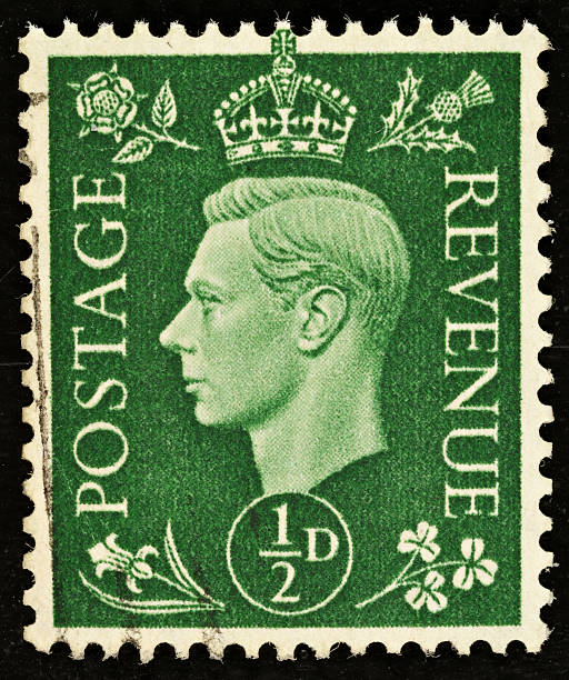 istock British King George VI Postage Stamp 186988795