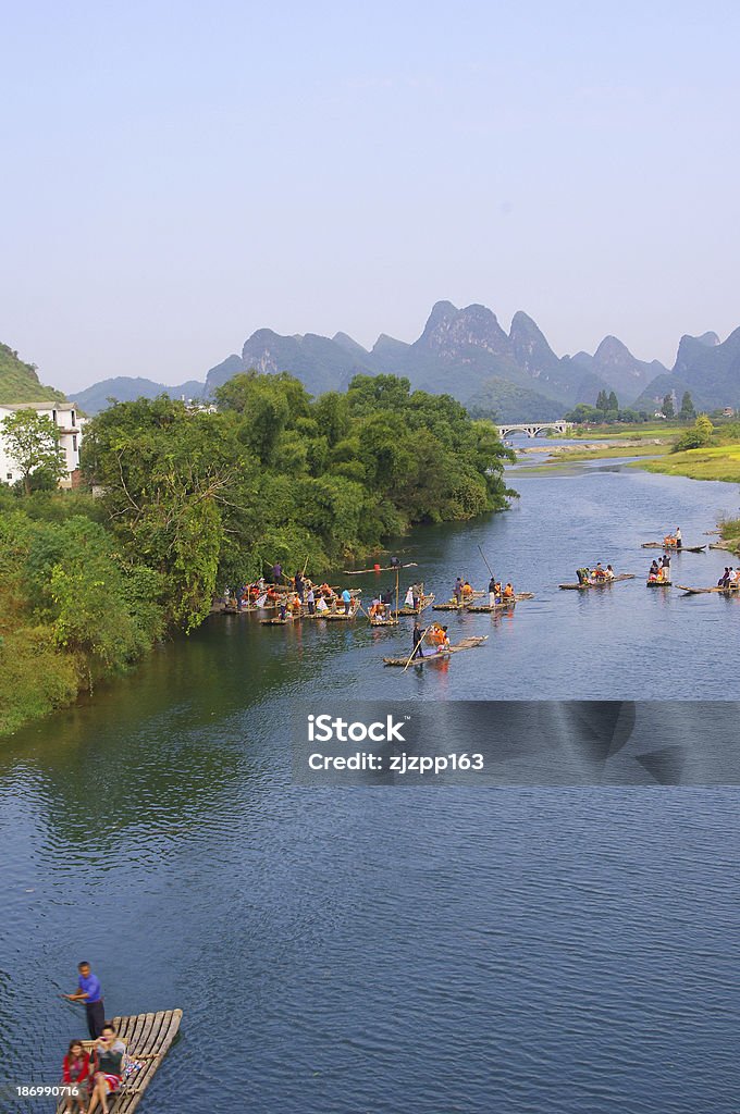 China Guilin rafting - Foto de stock de Aventura royalty-free