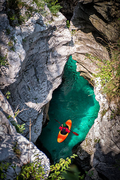 istock Kayak adventure in the Canyon 186990719