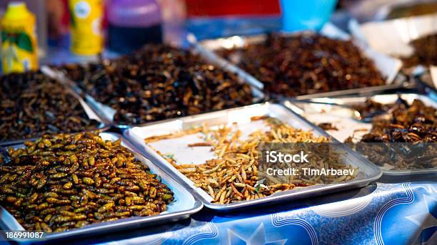 Exóticas Refrigerios Foto de stock y más banco de imágenes de Alimento - Alimento, Asia, Cena