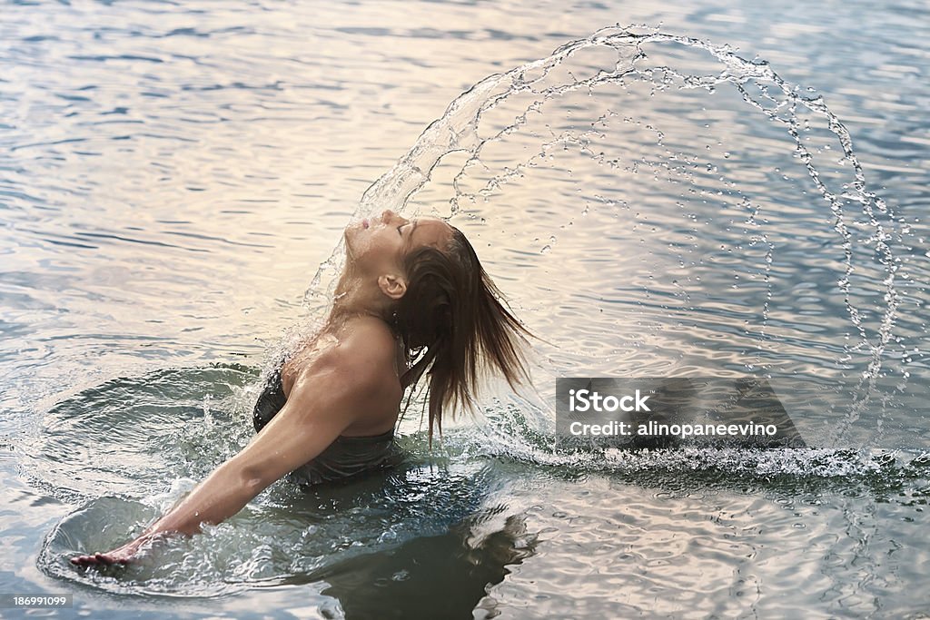 Splash cheveux - Photo de Adulte libre de droits