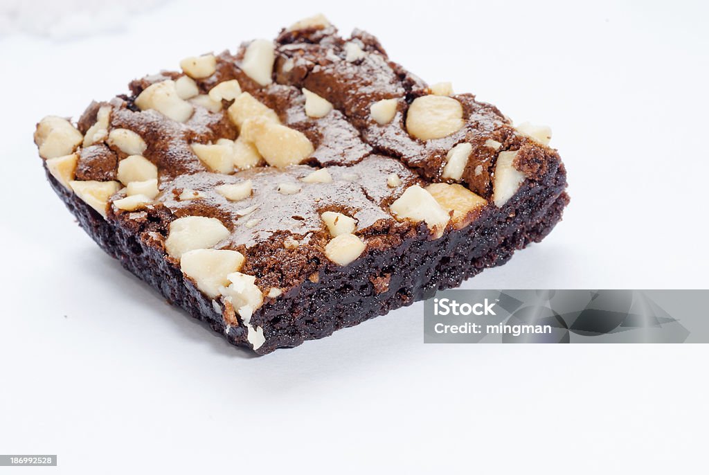 Brownies al cioccolato - Foto stock royalty-free di Appoggiarsi