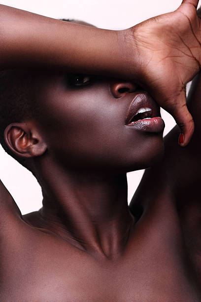 istock Black African American British fashion model 186992643