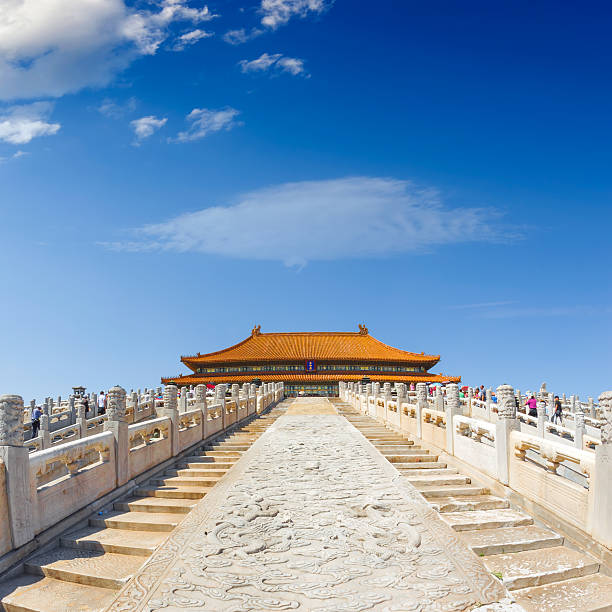 a cidade proibida - tiananmen square imagens e fotografias de stock