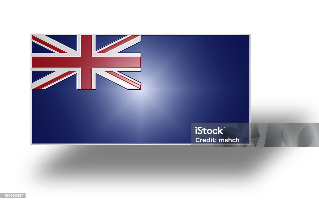 Flag of the United Kingdom (Blue Ensign). Stylized I. State ensign of the United Kingdom of Great Britain and Northern Ireland (Blue Ensign). Stylized I. Backgrounds Stock Photo