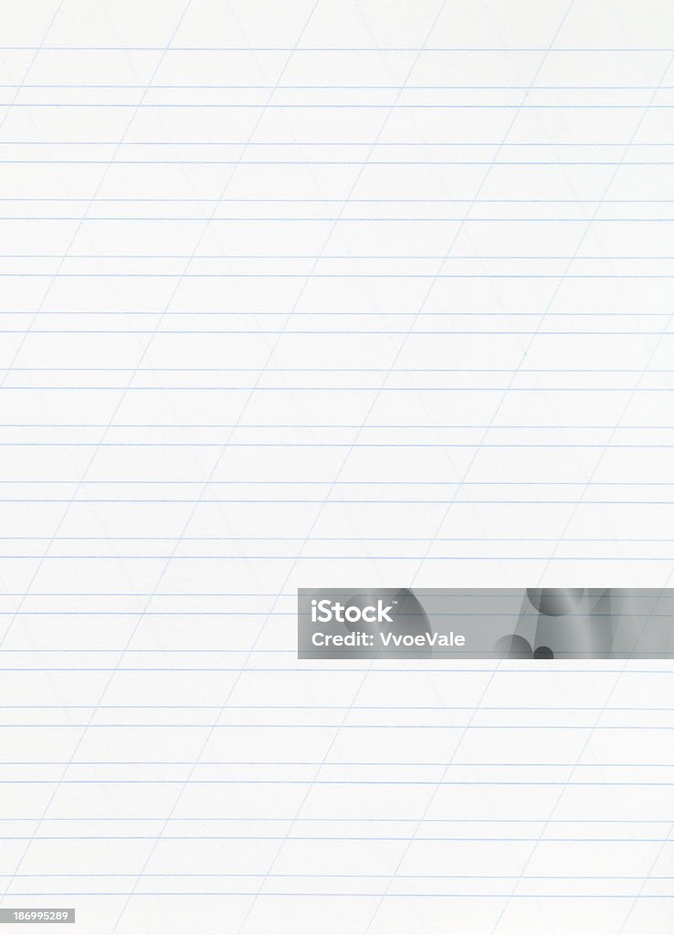 Foderata di carta notebook sottile pagina - Foto stock royalty-free di Bambino di età scolare