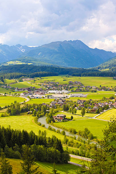 istock mountain meadows and villages 186997040