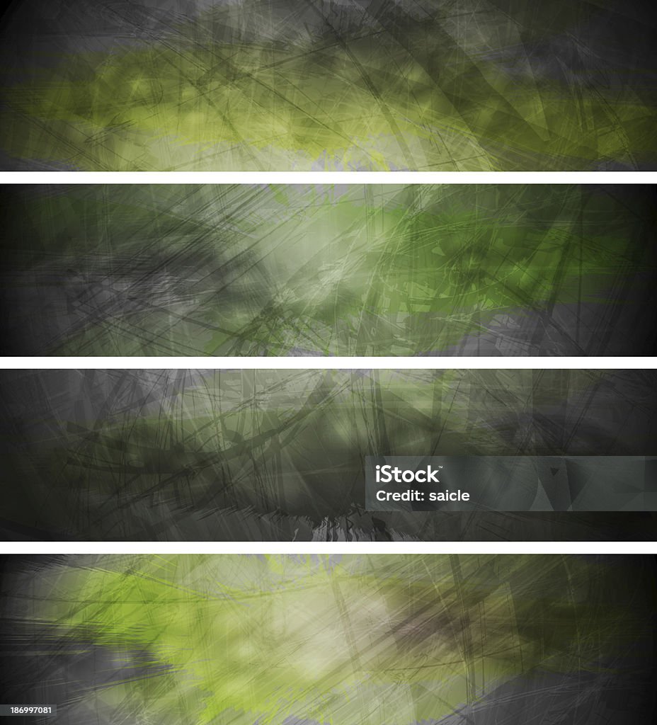 녹색 텍스처 배경 화면 설정 - 로열티 프리 0명 스톡 일러스트
