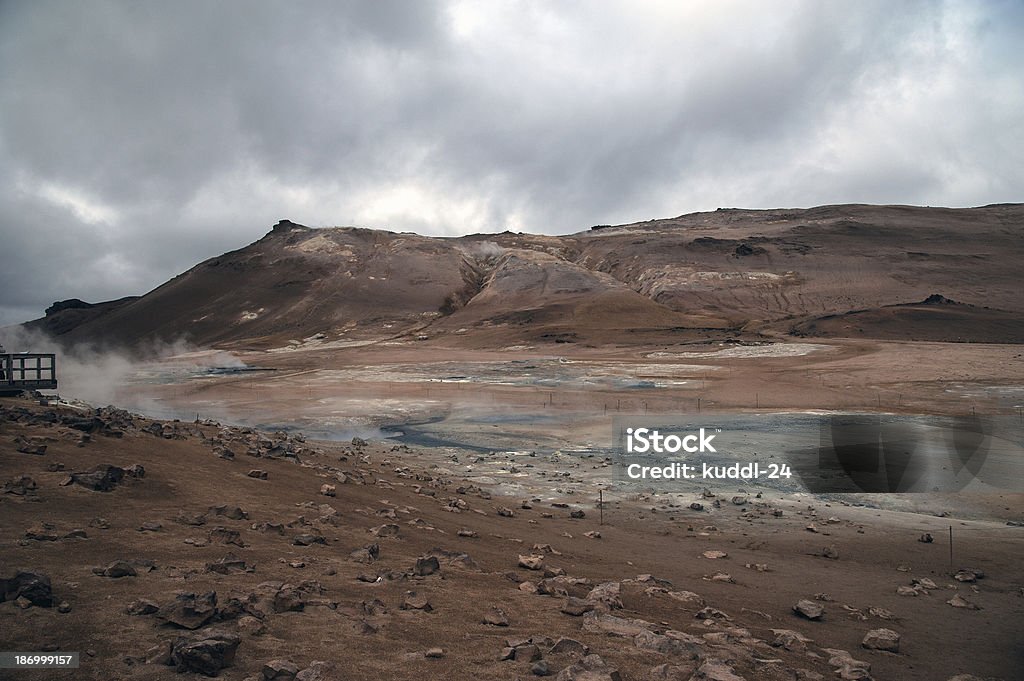 Island-Namaskard am Myvatn-vedi - Foto stock royalty-free di Ambientazione esterna