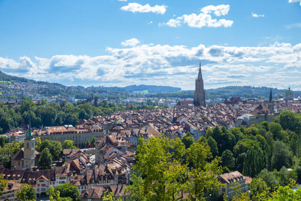 istock panoramic view of Bern old town, Switzerland 1870004327