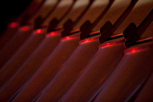 istock Organ pipes close up detail 187002170