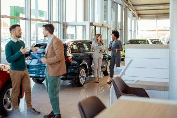 istock Car Dealership 1870031135