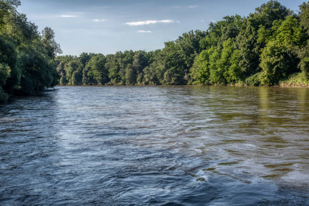 istock Mura river in Prekmurje, Slovenia 1870065197