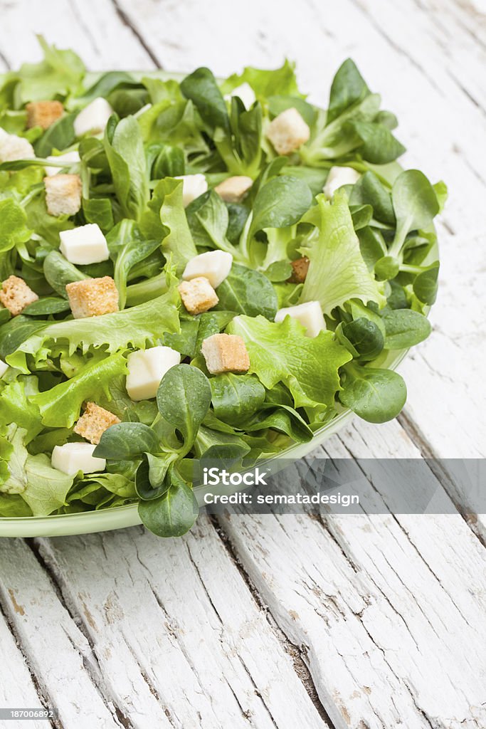 Salada fresca - Foto de stock de Alface royalty-free