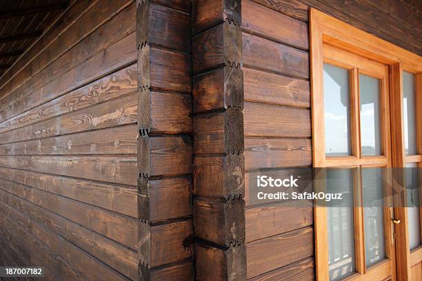 Log House Stock Photo - Download Image Now - Architectural Feature, Architecture, Building Exterior