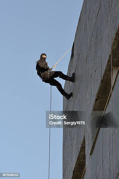 Police Special Forces In Action Stock Photo - Download Image Now - Active Lifestyle, Activity, Adult