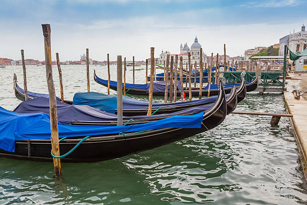 istock gondola boats in Venice, Italy 187009606