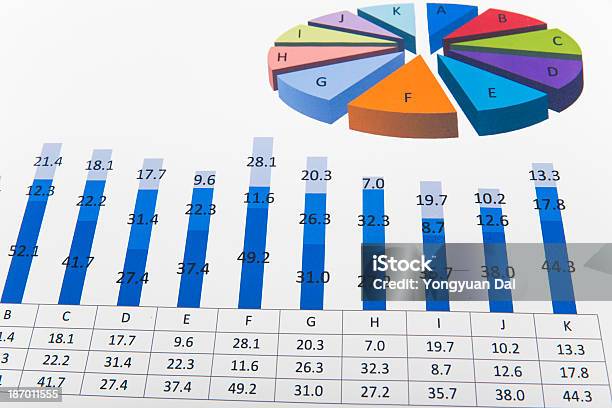 Grafici E Diagrammi - Fotografie stock e altre immagini di Affari - Affari, Analizzare, Azioni e partecipazioni