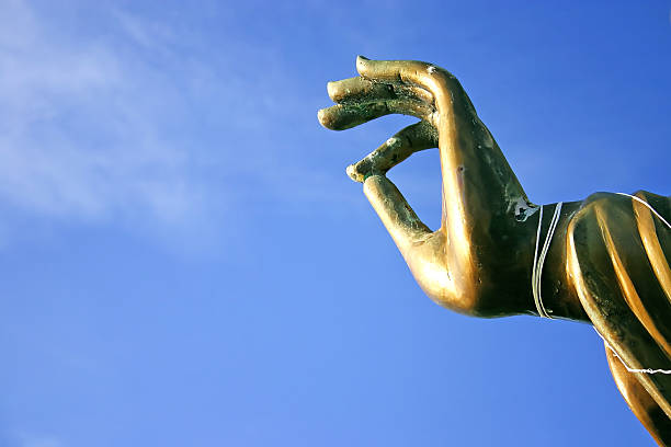 istock the buddha hand statue 187013500