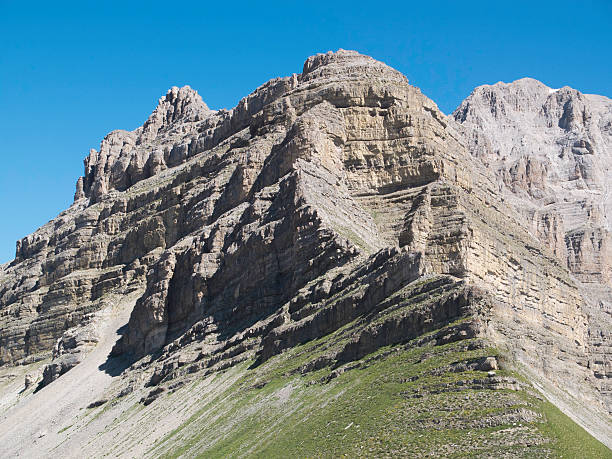 Italian mountains stock photo