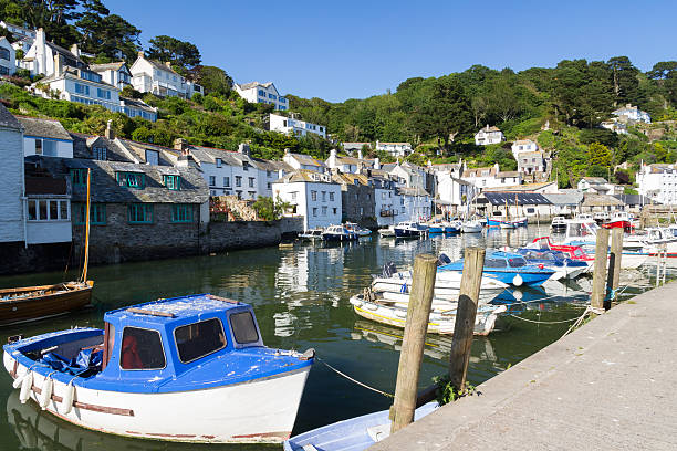 istock Polperro Harbour Cornwall England 187014075