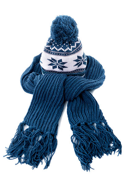 istock Winter hat and scarf 187016055