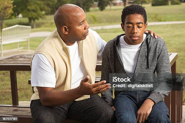 Talking Stock Photo - Download Image Now - Discussion, Serious, Teenager