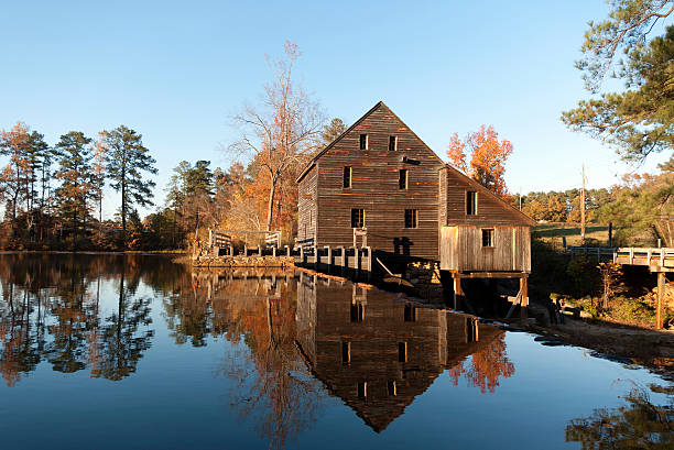 istock Yates Mill County Park reflection 187019008