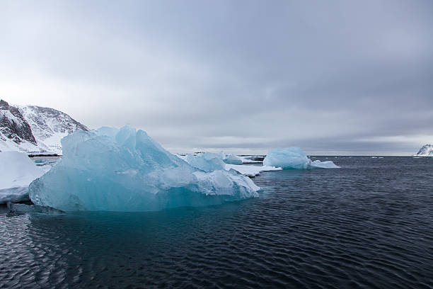 istock glacier icebergs on Arctic Ocean in Svalbard 187019231