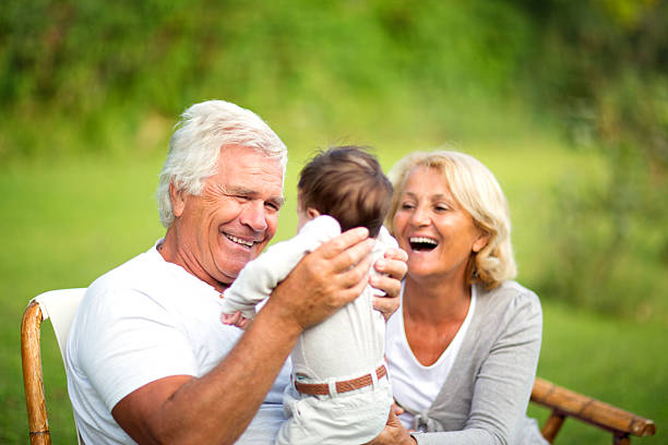 istock Grandparents and grandson 187020495